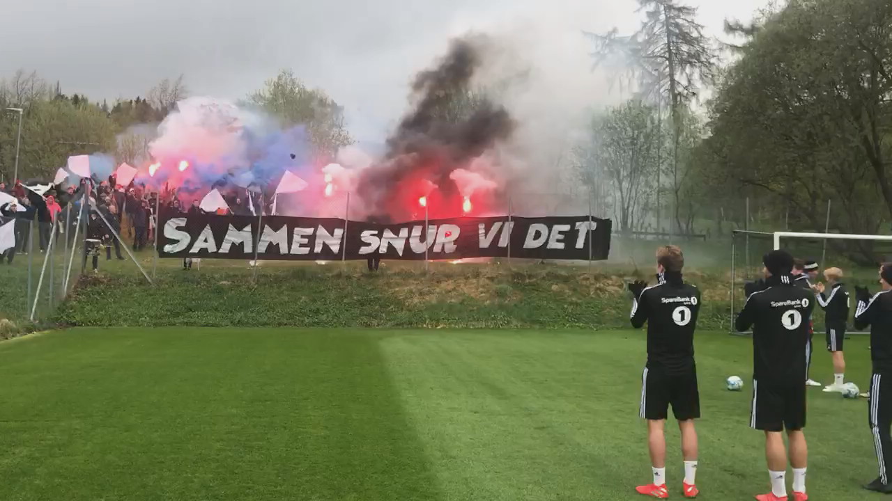 Dette møtte RBK-spillerne på siste trening før Sarpsborg 08